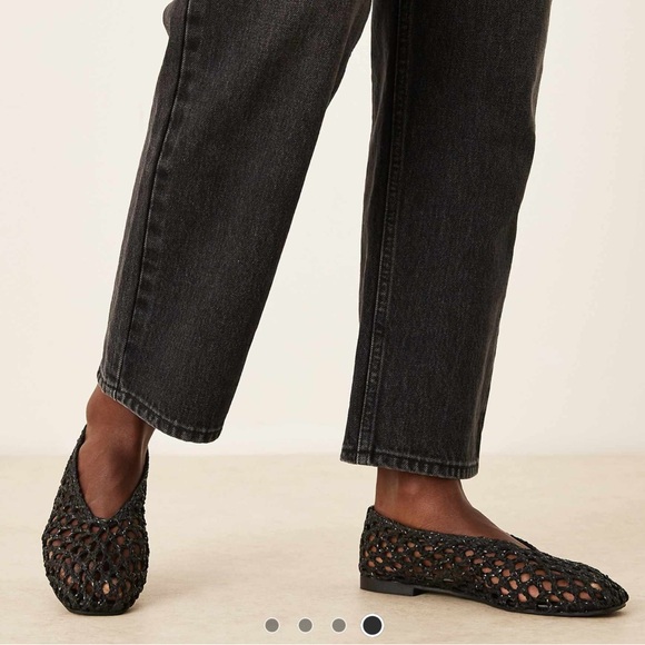 Black Weave ballet flats - Picture 2 of 2